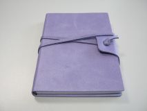 BRUNNEN55056-65 Блокнот на завязках А6, 96с, клетка, Бижу, сиреневый