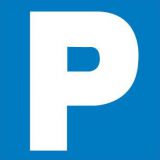 Наклейка-пиктограмма APLI 00840 ПАРКОВКА 114х114мм, 1шт