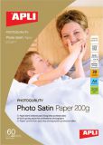 Фотобумага сатин А4 200г APLI 04453 1-стороняя, 20л